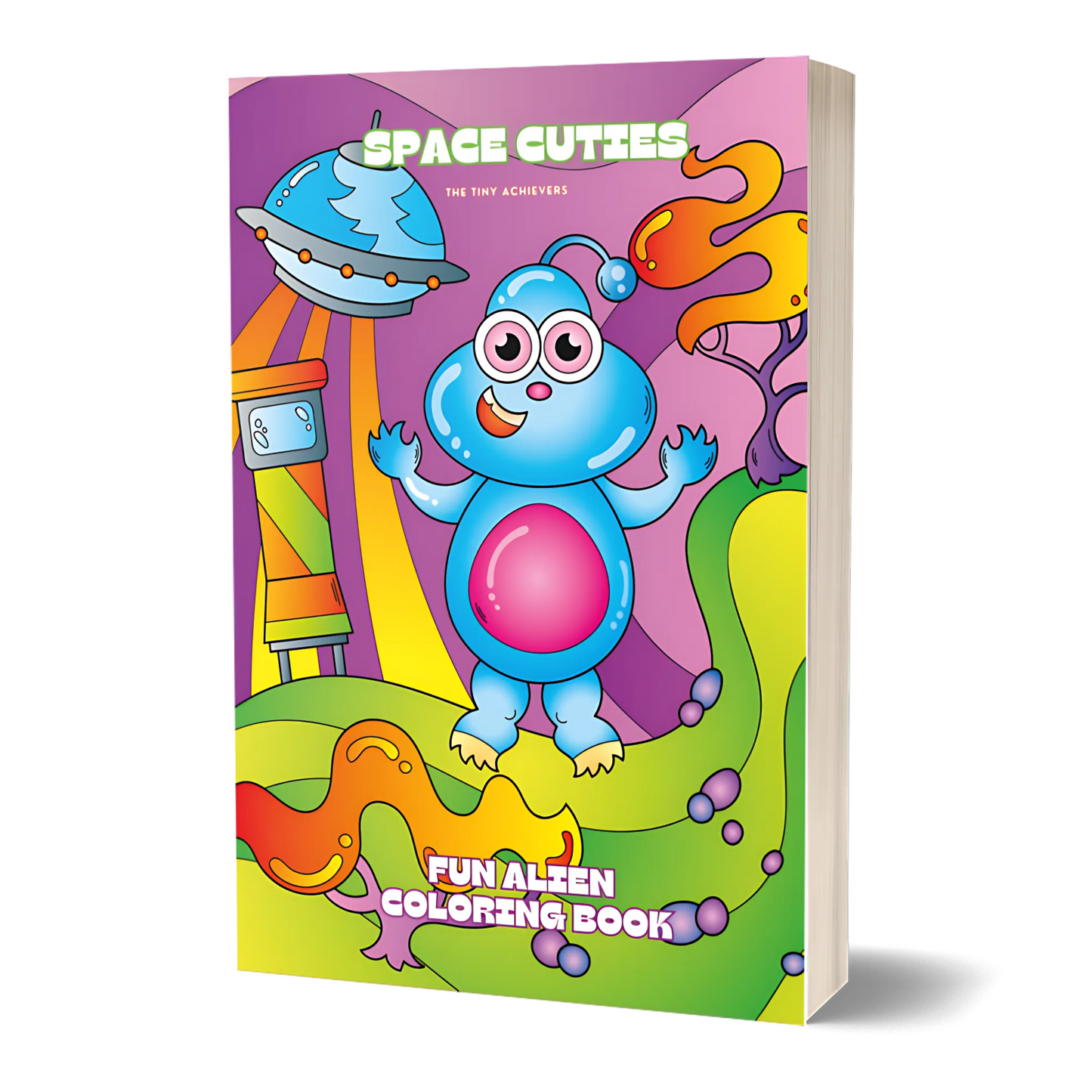 Space Cuties - Fun Alien Coloring Book | An Adorable Colouring Book for Kids Aged 3-12 | 30 Unique Alien Designs | Fun Drawing Book & Birthday Gift for Kids 5+ Years